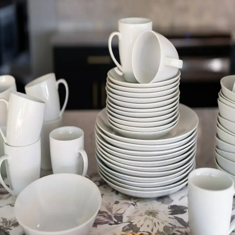 

Catering Coupe Ceramic Cereal Bowl, Set of 12, White