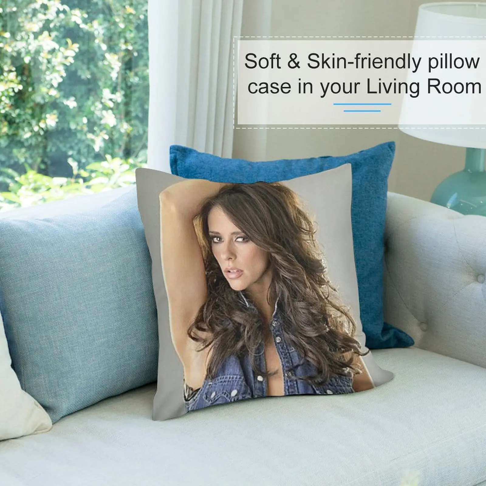 Дженнифер Love Hewitt-постер декоративная подушка Рождественская подушки для дивана