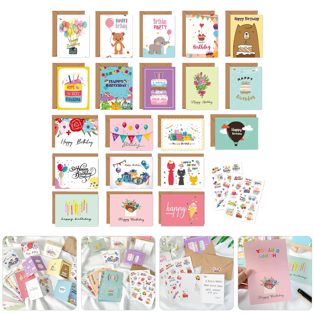 

Конверт с надписью, складная поздравительная открытка для вечеринки, дня рождения, карточки с благословением, конверты