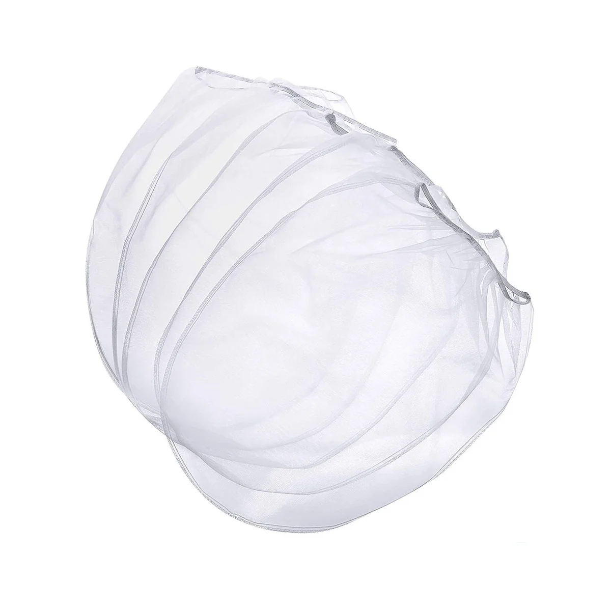 

5 Gallon Paint Strainer Bags White Regular Fine Mesh/Elastic Top Bag Strainers for Use with Paint Sprayers 15Pcs