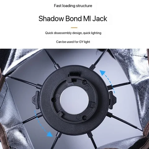 ZSYB 30 см/40 см мини-софтбокс восьмиугольный ZY аксессуары для зонта ZHIYUN