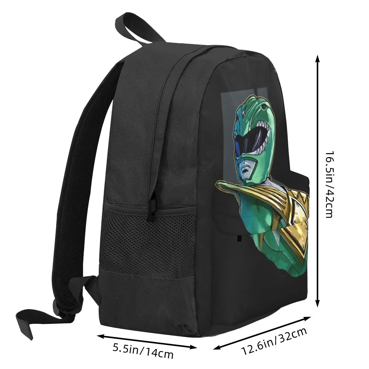 Рюкзак The Green R-Ranger Fashion 90S 00S 10S милые женские дышащие школьные ранцы для колледжа