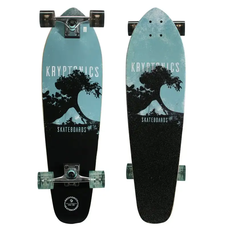 

Mini Diamondtail Longboard Complete Skateboard (32" x 9")