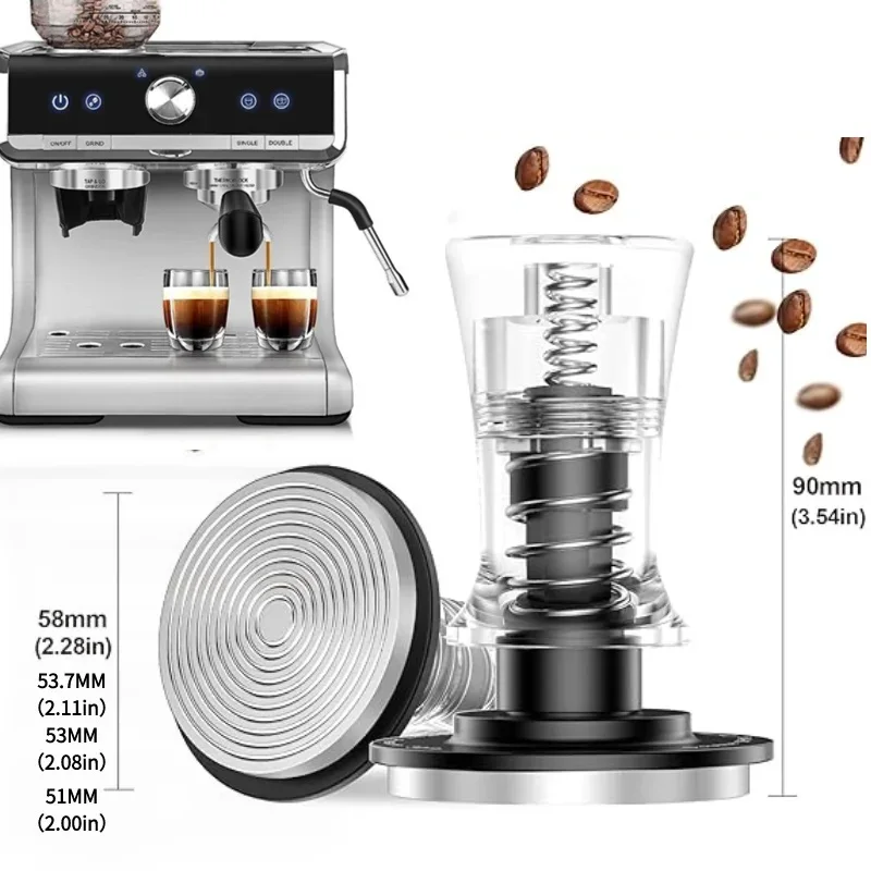 Кофейный порошок с двойной пружиной 51/53/54/58 мм