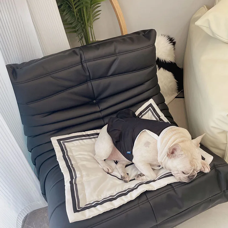 

Four Seasons Kennel Cat Cage Machine Washable Pet Sleeping Pad Small And Medium Dog French Bulldog Non-Stick Hair Dog Bed