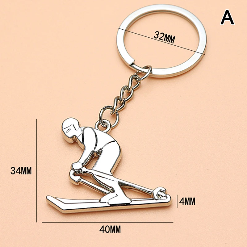 1 шт. брелок для сноуборда катания на лыжах соревнований искусственный сувенир в