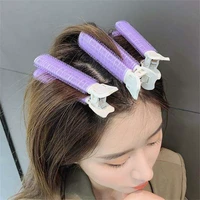 2pcs bangs hair root fluffy hair clips lazy hair clips hair top styling curling barrel portable 2022 korean fashion hair rollers