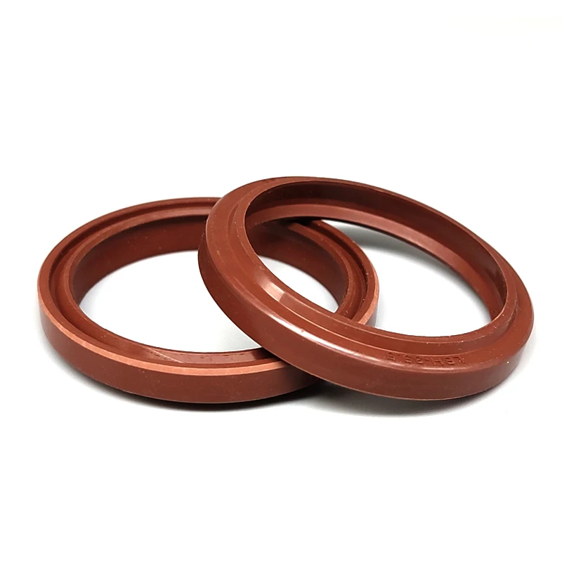 Резиновое гидравлическое пылезащитное уплотнение типа LBH FKM шаг 5 мм поршневое