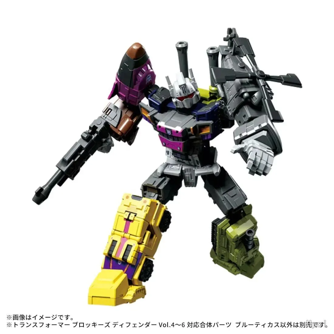 Фото В наличии: Сборная фигурка Blokees TF Bruticus Vol 4-6 №3