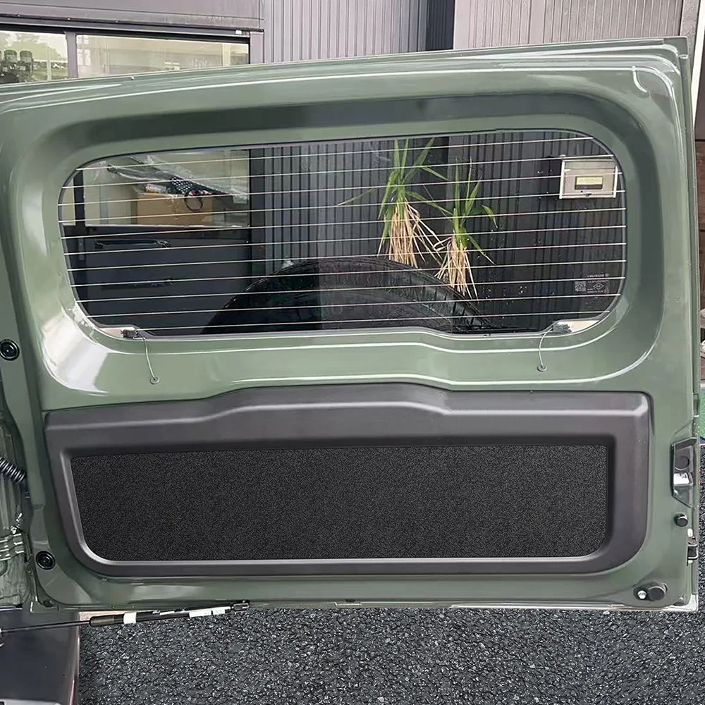 

Кожаный автомобильный задний багажник, дверь, защита от ударов, защитная панель, украшение для стайлинга автомобиля для Suzuki Jimny Nomade 2025 2026