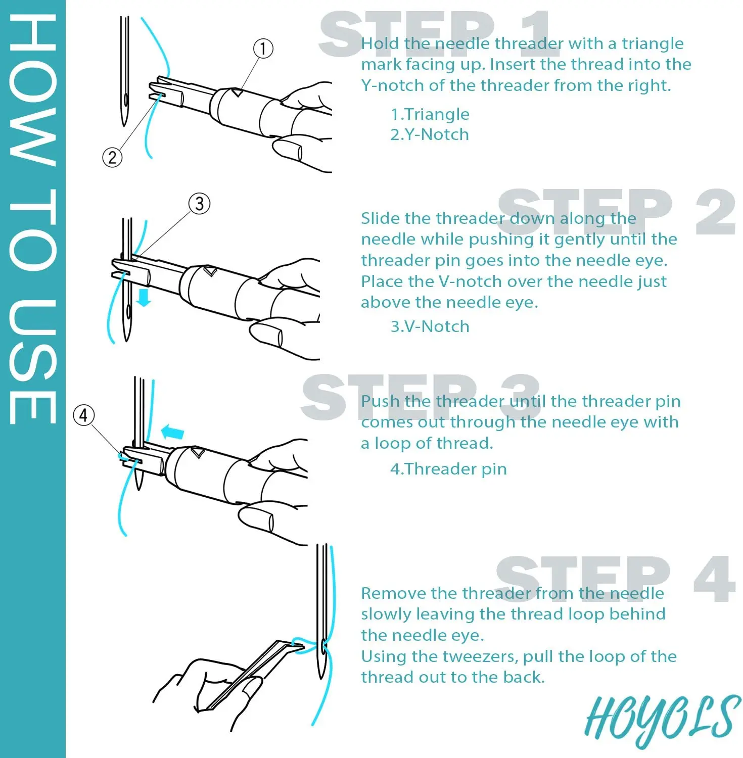 Нарезчик игл для швейной машины инструмент вставки Автоматический быстрый