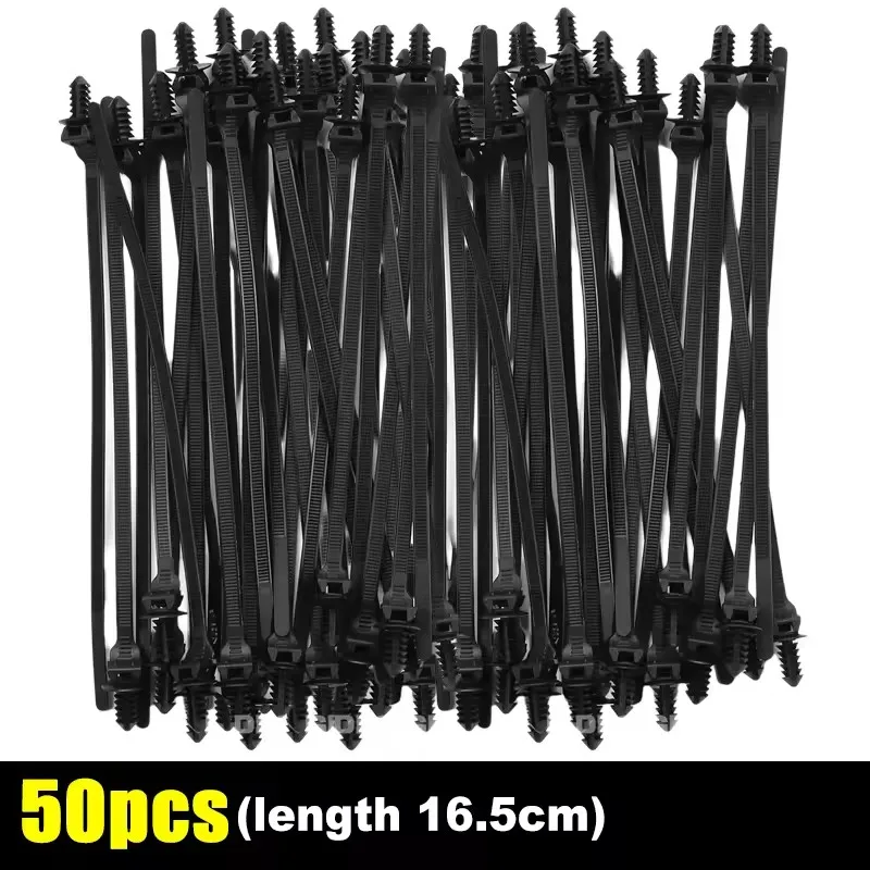 

Нейлоновые стяжки-хомуты для крепления проводов, фиксаторы для организации электропроводки, зажимы для крепления кузова и двигателя автомобиля