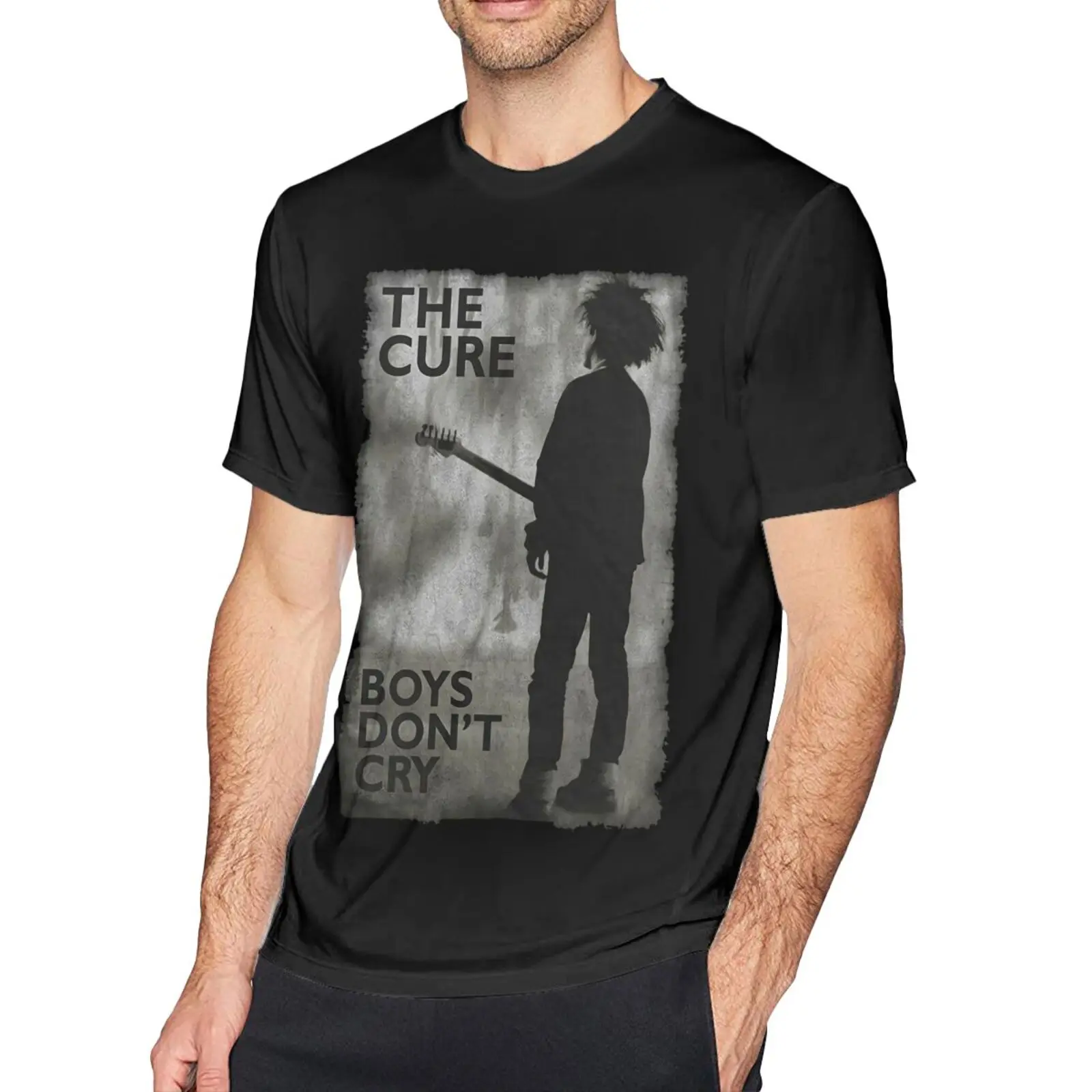 

Официальная Мужская футболка The Cure Boys't Cry, топы, женская футболка, Мужская одежда, Винтажная Футболка оверсайз для женщин