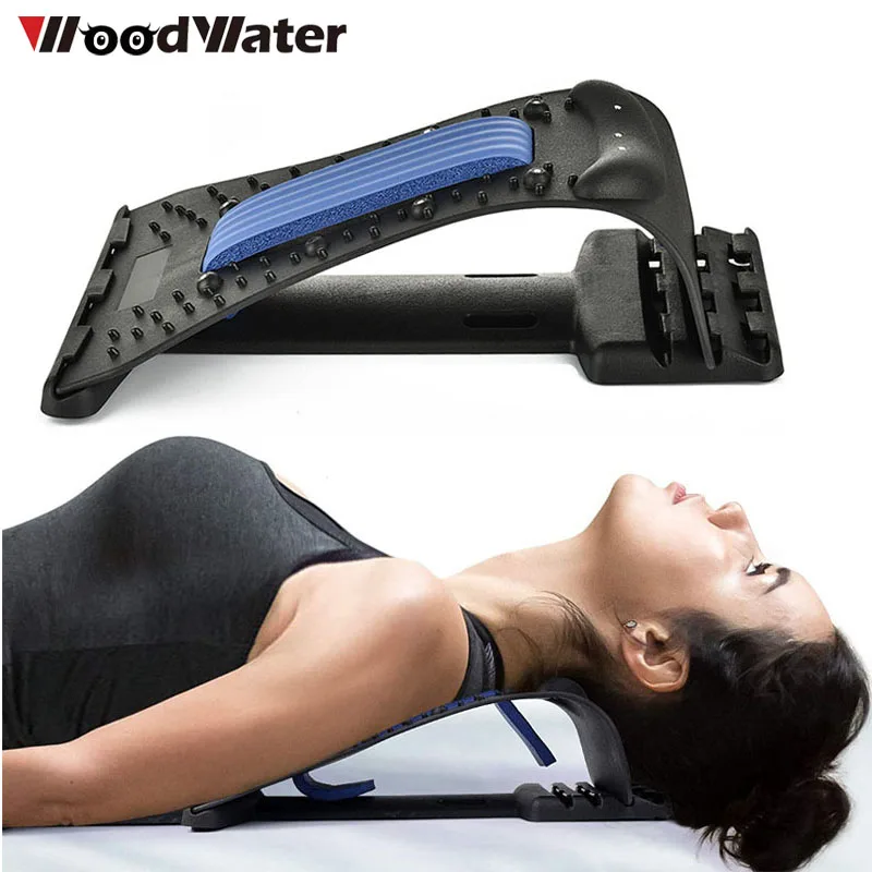 

4 Level Adjustable Neck Stretcher for Neck Pain Relief, Upper Back and Shoulder Relaxer, Cervical Traction Device Back Massager