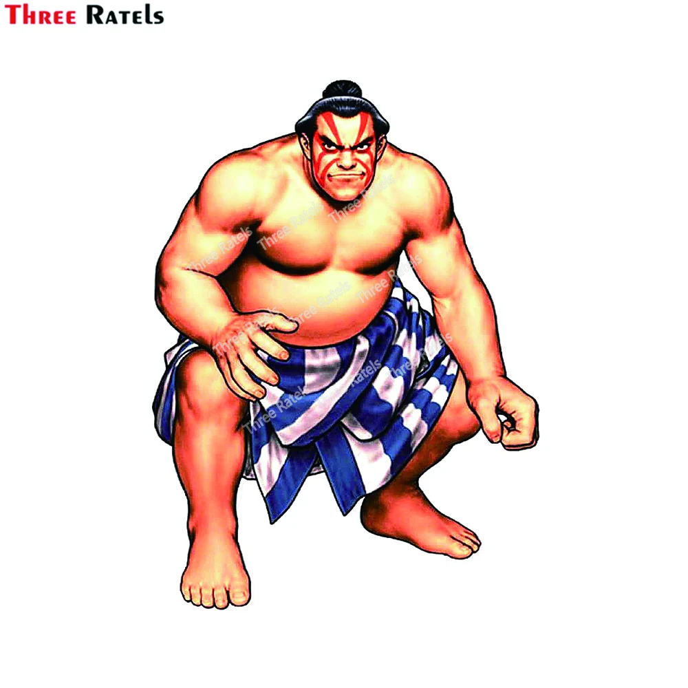 Наклейки Three Ratels H294 Edmond Honda Street Fighter для BMV E39 автомобильные аксессуары наклейки