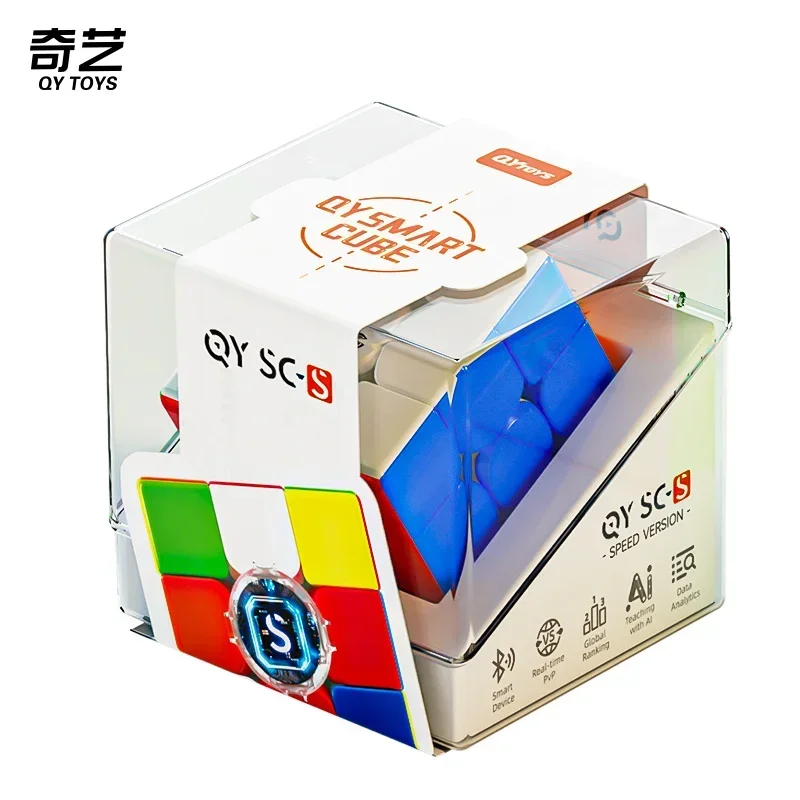 QiYi Smart Cube Bluetooth Magic Профессиональный магнитный пластиковый куб-головоломка 3x3 для