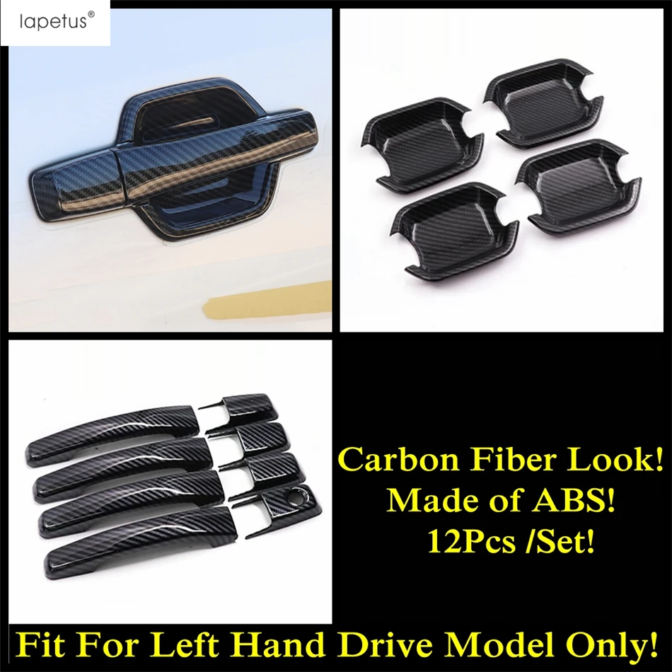 

Накладка на дверную ручку для Mitsubishi Pajero V97 V93 V80 Montero Limited 2009-2023 Аксессуары из АБС-пластика хром/углеродного волокна