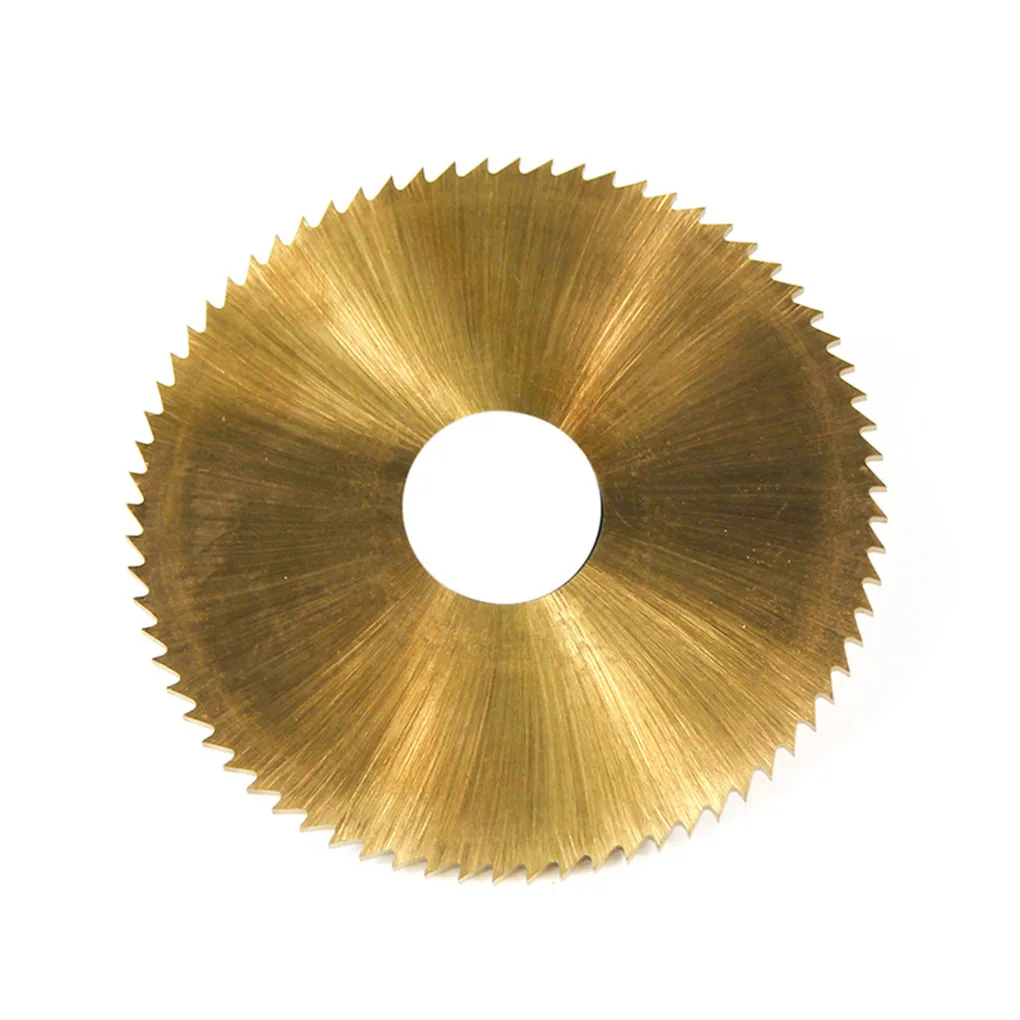 

1/2/3/5 Circular Saw Wheel Replace Professional Titanium Coated High Speed Steel Slicer Disc Slicing Accessory Replacement