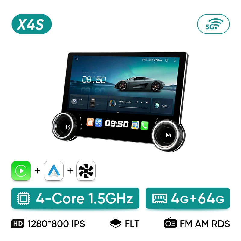 

Автомобильное радио Ainavi для Toyota Auris 2016 2017 2018 Corolla E180, беспроводной Carplay Android, автомобильный мультимедийный плеер, стерео 2 Din