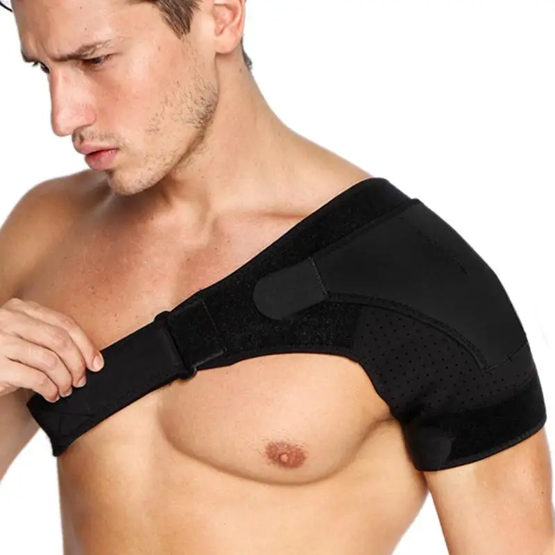 

Спортивный плечевой фиксатор, дышащий плечевой фиксатор для женщин, плечевой ремень, защитный ремень для стабильности плеч, компрессионный