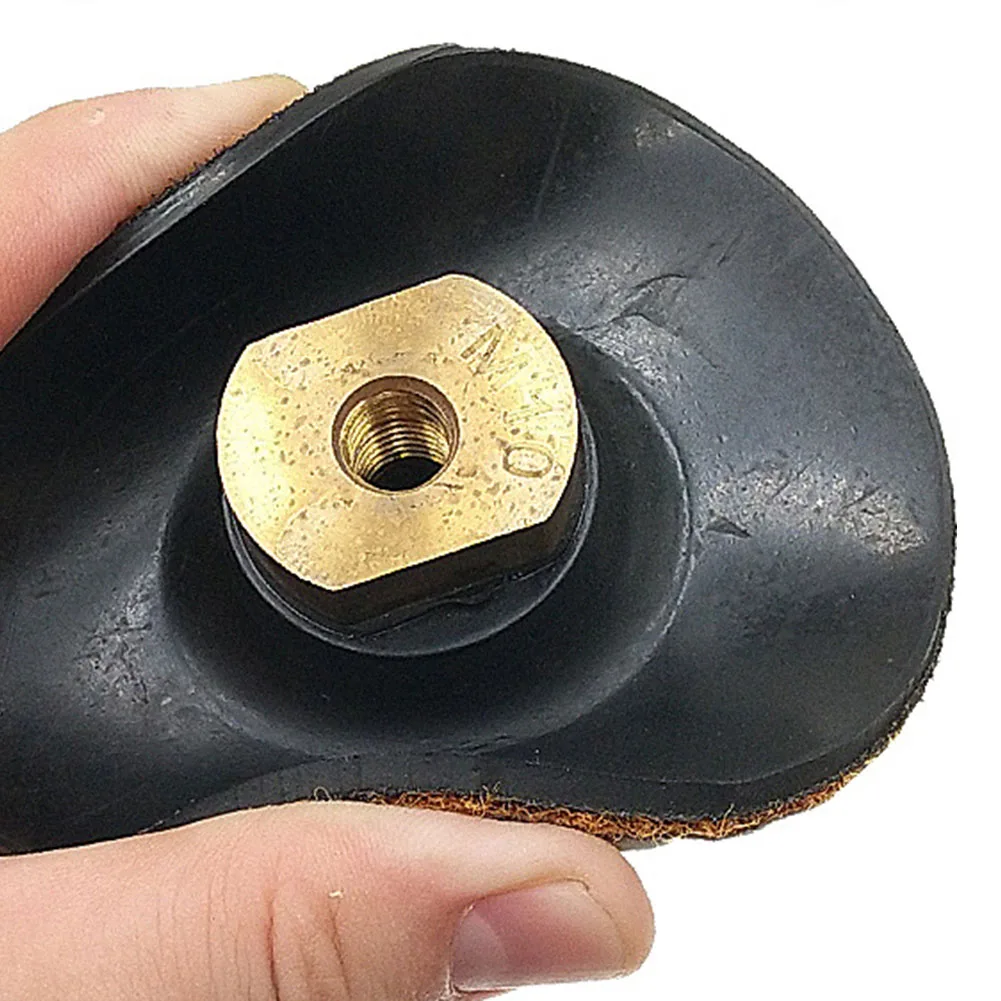 

Резиновая подложка 3/4 дюйма, полировальный шлифовальный диск, подложка-держатель M10 M14, резьбовой крючок и петля для угловой шлифовальной машины