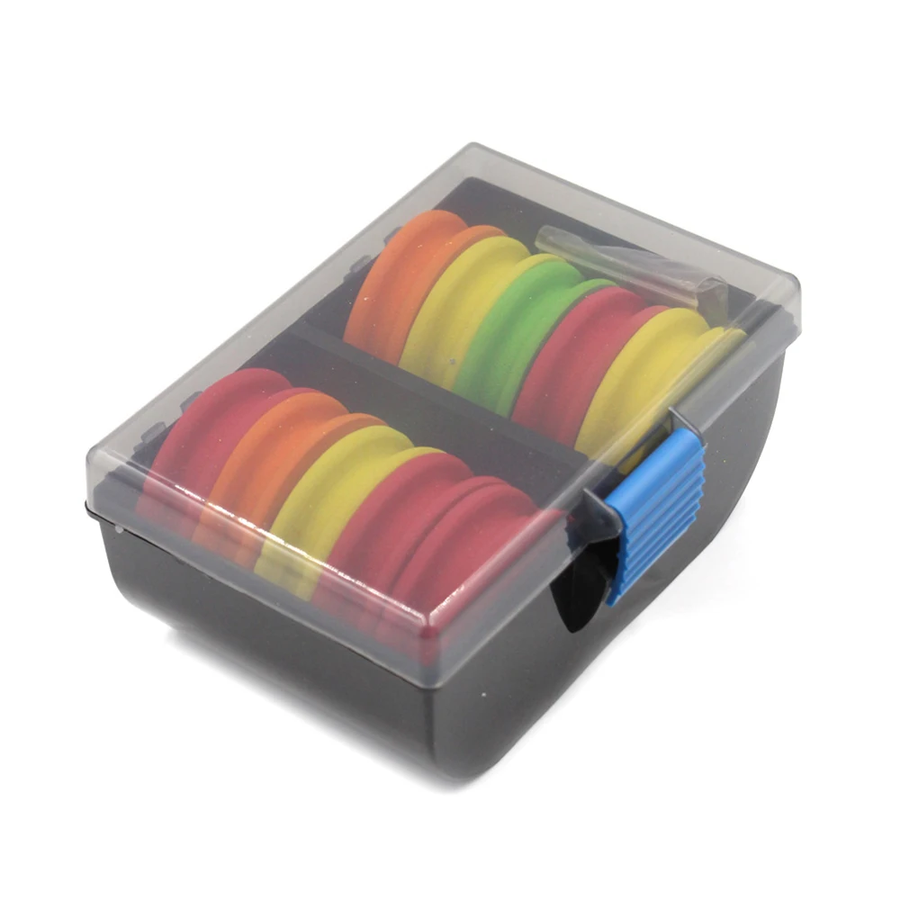 

2021 New 20pcs/ Box X Eva Foam Rig Winders In Storage Box Rig System Sea Fishing Fishing Line Winder Organizers And Pins