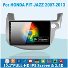 Автомагнитола 2 din Android 10,1 для HONDA FIT JAZZ 2007-2014, мультимедийный видеоплеер с зеркальным соединением, головное устройство с разделенным экраном