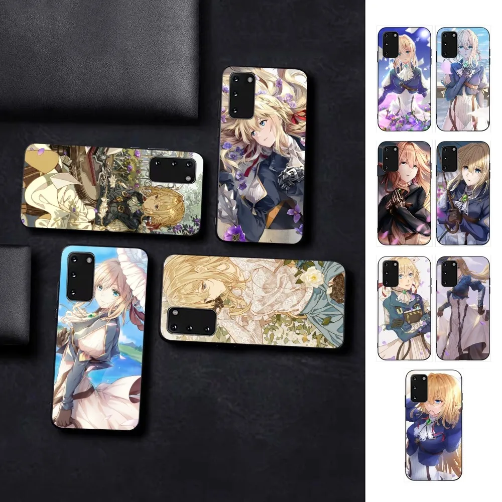 

Anime Violet Evergarden Phone Case For Samsung S 9 10 20 21 22 23 30 23plus lite Ultra FE S10lite Fundas