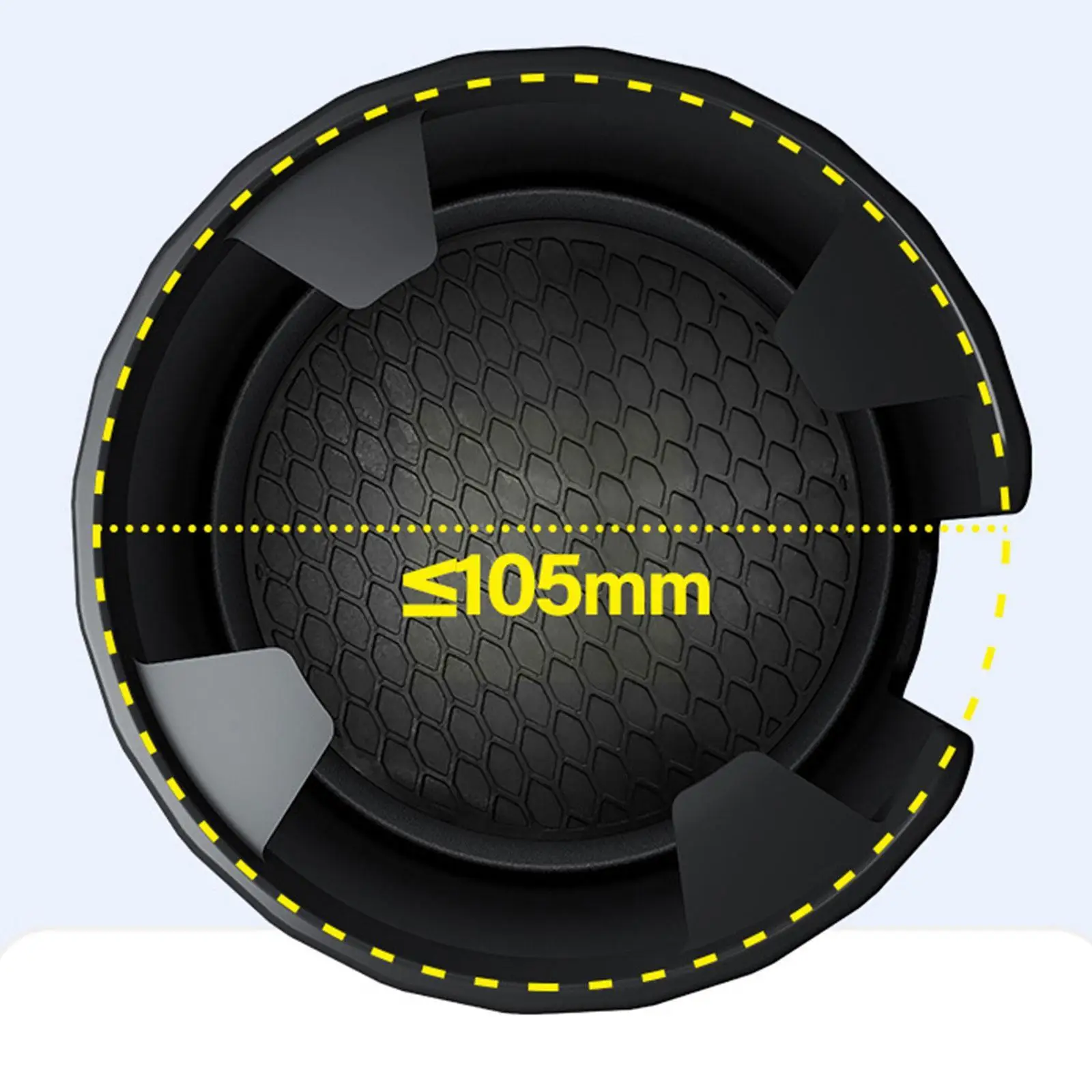 Выдвижной Автомобильный держатель для чашки большой автомобильный диаметр 105 мм