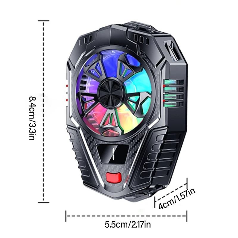 Охладители мобильных телефонов радиатор мобильного телефона со светодиодной