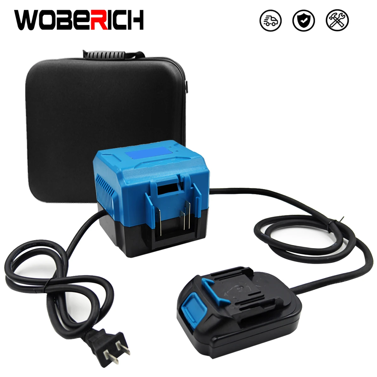 

Portable Power Supply Backpack Battery Power Bank Battery Storage Power Tools For 2xLithium-Ion Batteries For 18V Battery