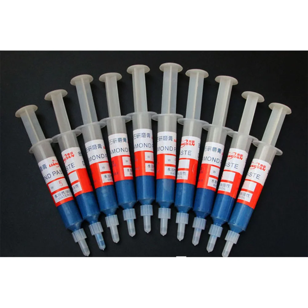 

12pcs Metal Mirror Polishing Compound Diamond Polishing Lapping Paste Compound