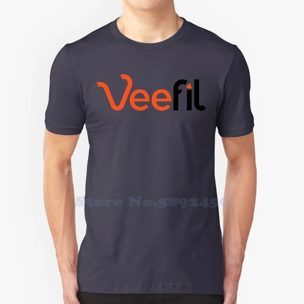 

Футболка с логотипом бренда Veefil 2023, уличная одежда, футболки с графическим рисунком высшего качества