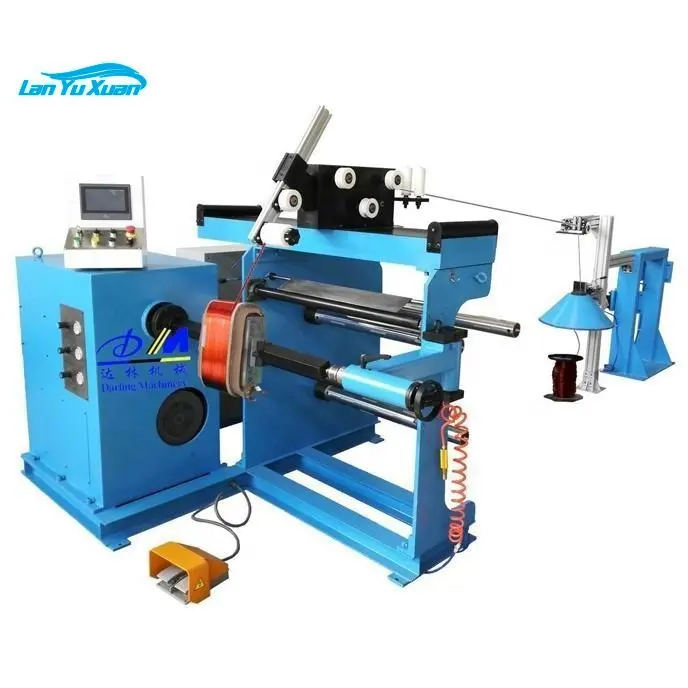 

Machinery new generation GRX-800 HV wire guiding automatic transformer coil winding machine