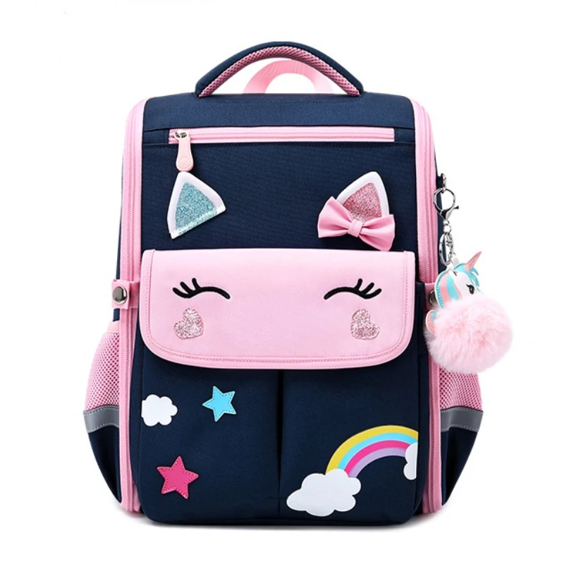 2022 New Cute Student Boys Girls School Bags Cartoon Unicorn Dinosaur Children Backpack In Kindergarten Travel Gift