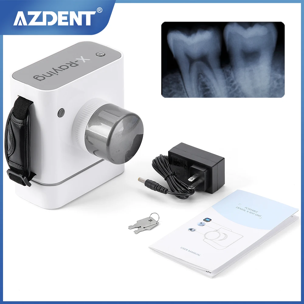 

AZDENT Dental X Ray Unit Portable High Frequency Imaging System X-Ray Machine Dentisty Instruments Dental Lab Equipment
