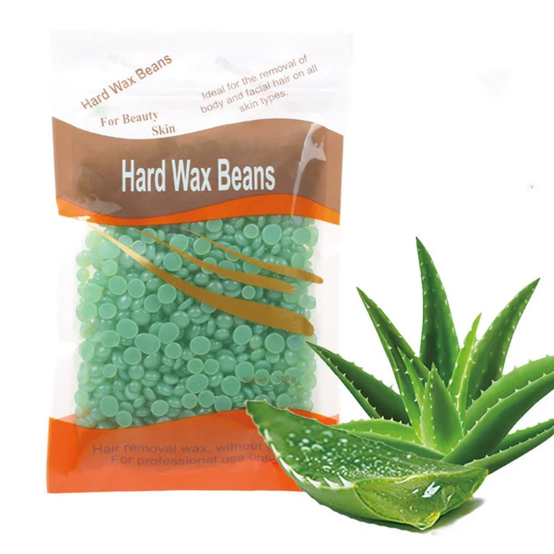 

100g/Pack Wax Beans Depilatory Hot Film Wax Pellet Removing Bikini Face Hair Legs Arm Hair Removal Bean Unisex Hair Removal