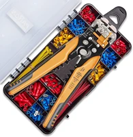 multifunctional automatic wire stripper tool 10 24 awg self adjusting wire stripping pliers with cutting crimpingconnectors kit