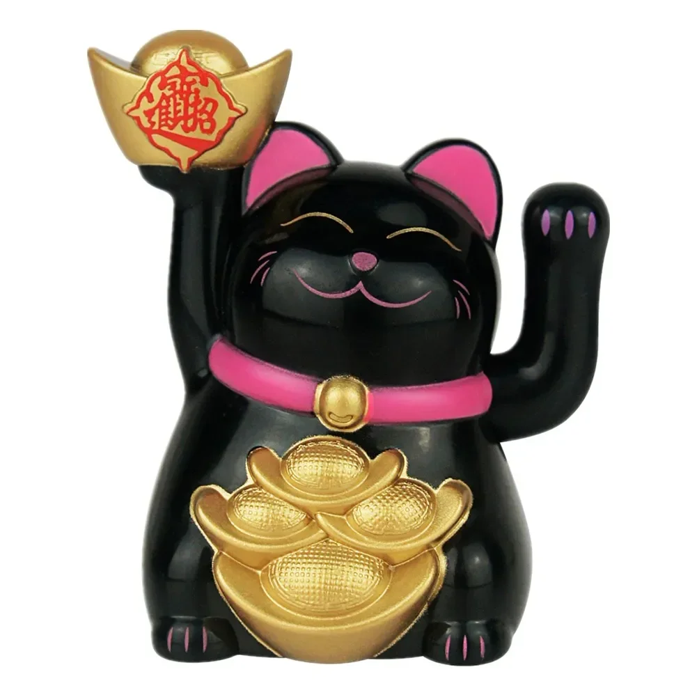 Для китайского кота декор размахивающие фигурки Beckoning Maneki Lucky Fortune Neko домашняя