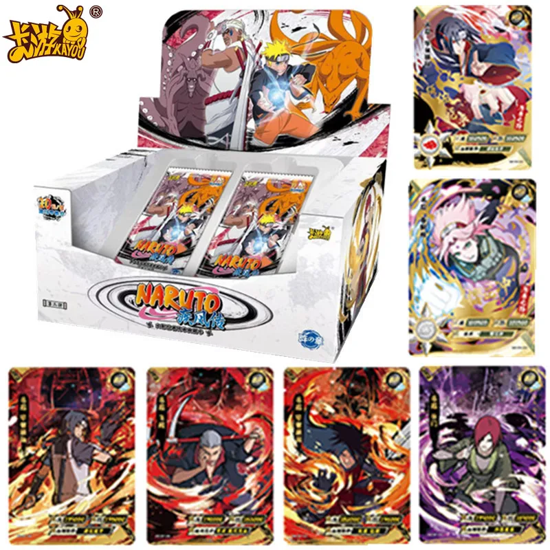 

New Genuine Naruto Card Complete Collection Series Collection Card Fight Chapter Card Pro Chapter Children's Toy Game Card Gift