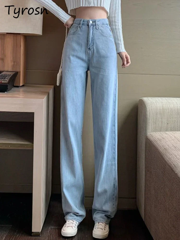 Джинсы женские с бандажным дизайном уличная одежда свободные стильные джинсовые
