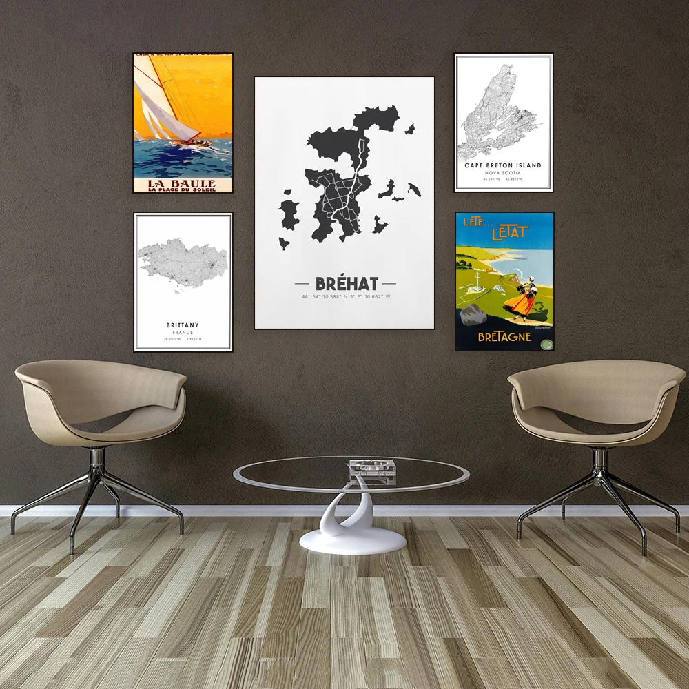 Остров кейбретонский Новая Шотландия остров бревит Карта города бреттань