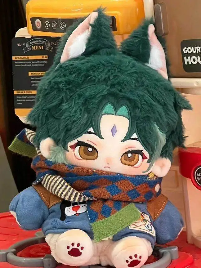 

Аниме игра Genshin ударная хлопковая кукла Xiao rabbit bag 20 см плюшевая кукла меняющая одежду кукла милая подушка для косплея игрушка Подарки