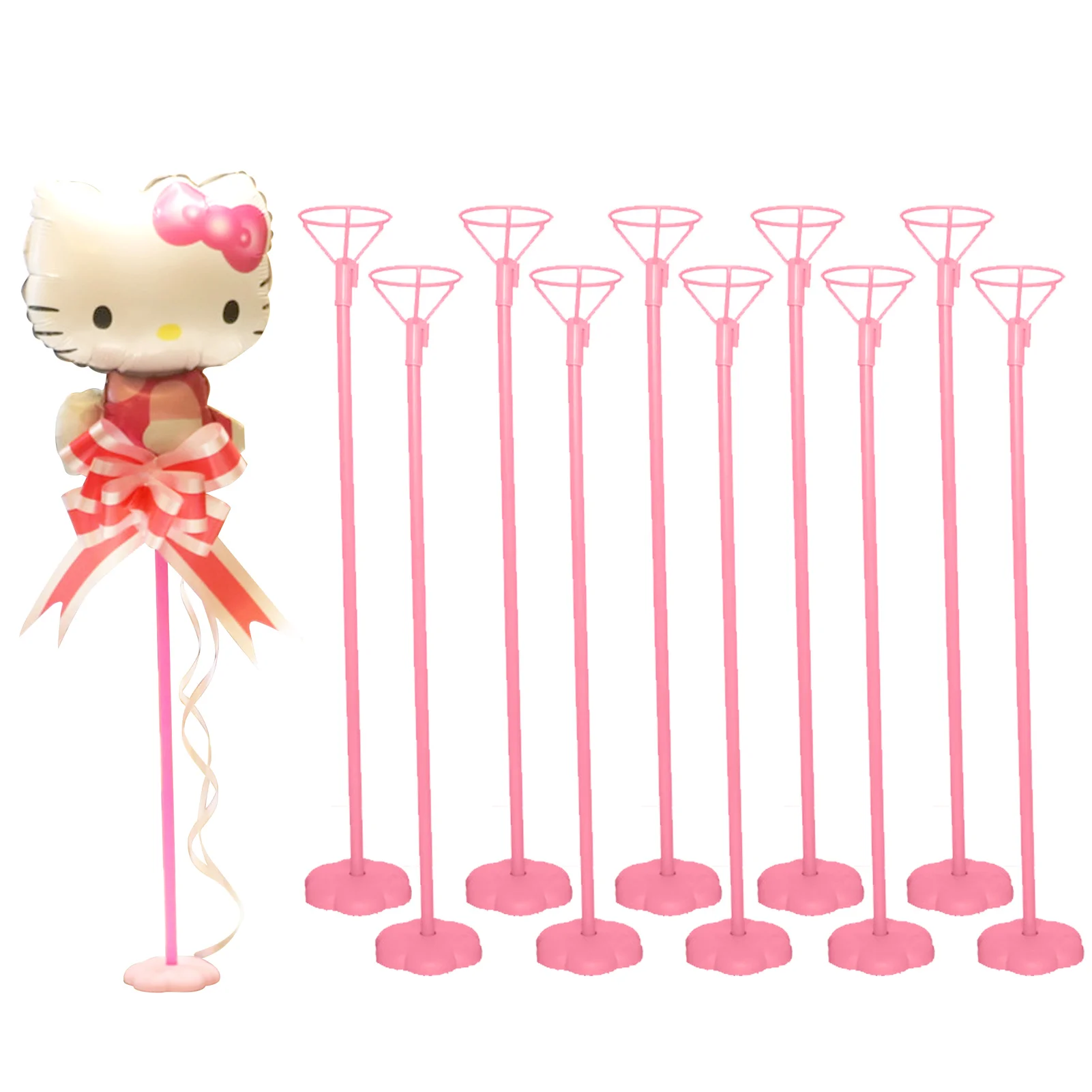 

10 шт., разноцветные настольные шарики