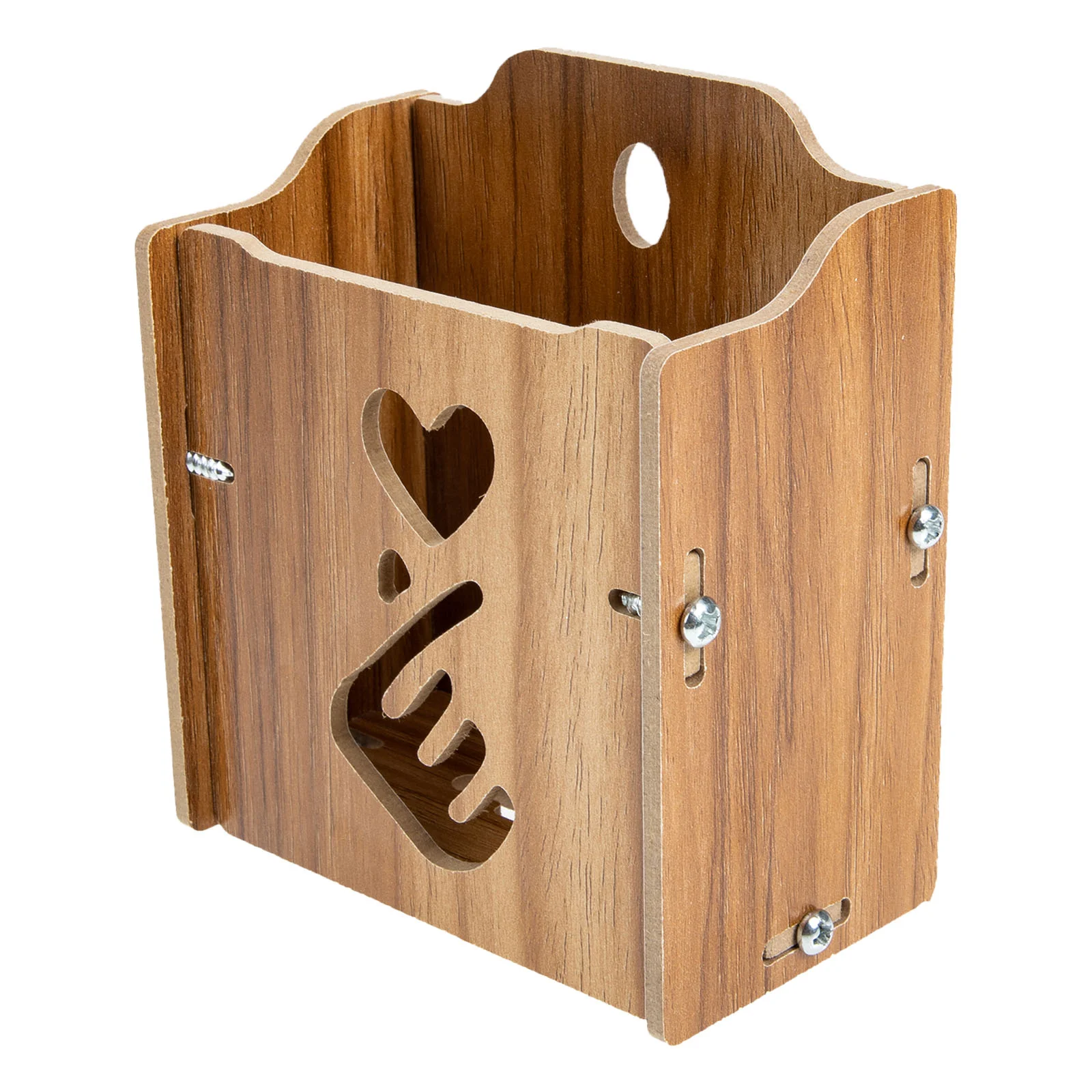 

Wall Holder Remote Controller Box Mount Wooden Organizer Rack Storage Control Stand Charging Mounted Adhesive Holders
