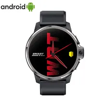 Man SmartWatch Android OS by Google Health Sports BT WiFi GPS Navigation WhatsApp Dial Call 4G LTE Sim Android Smart Watch Phone