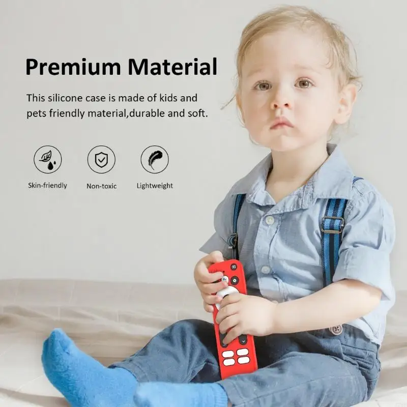 Силиконовый защитный контроллер для Mecool KD3 Android Case Antip Drop Mouct Lanyard