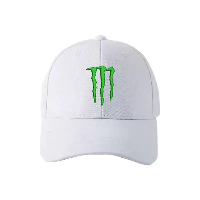 Фото Высококачественная памятная бейсболка Monster Energy 2026 для мотоциклистов с застежкой-липучкой №5