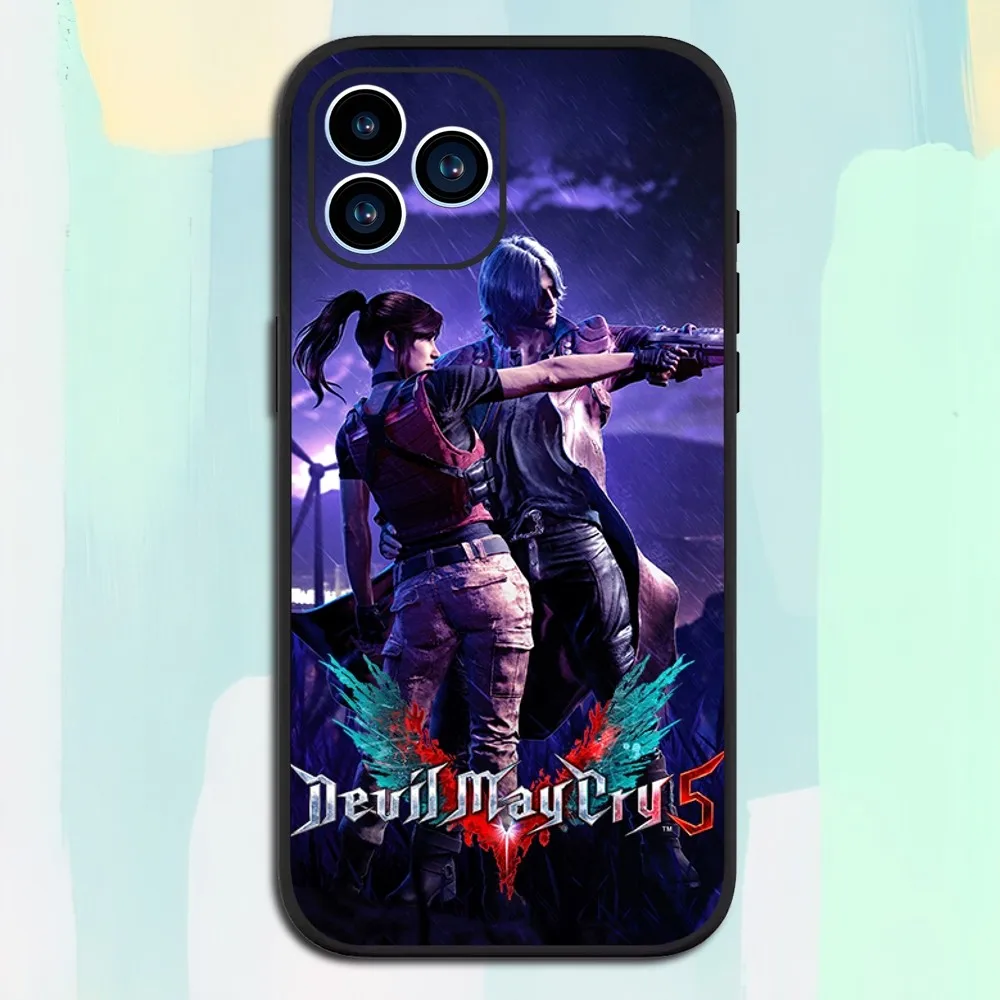 Чехол для телефона с игрой D-Devil May Cry 5 мягкий чехол Samsung Galaxy A73 A54 A13 A33 A53 A32 A52S