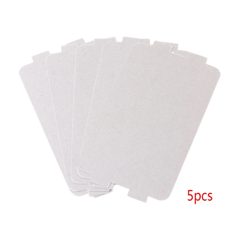 

5Pcs Microwave Oven Mica Plate Sheet Thick Replacement Part 107x64mm For Midea Drop Shipping